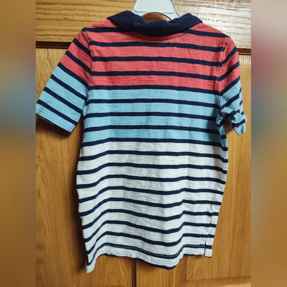 EUC Carter's Striped Kids Polo Shirt